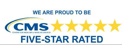 We are proud to be CMS Five-star rated